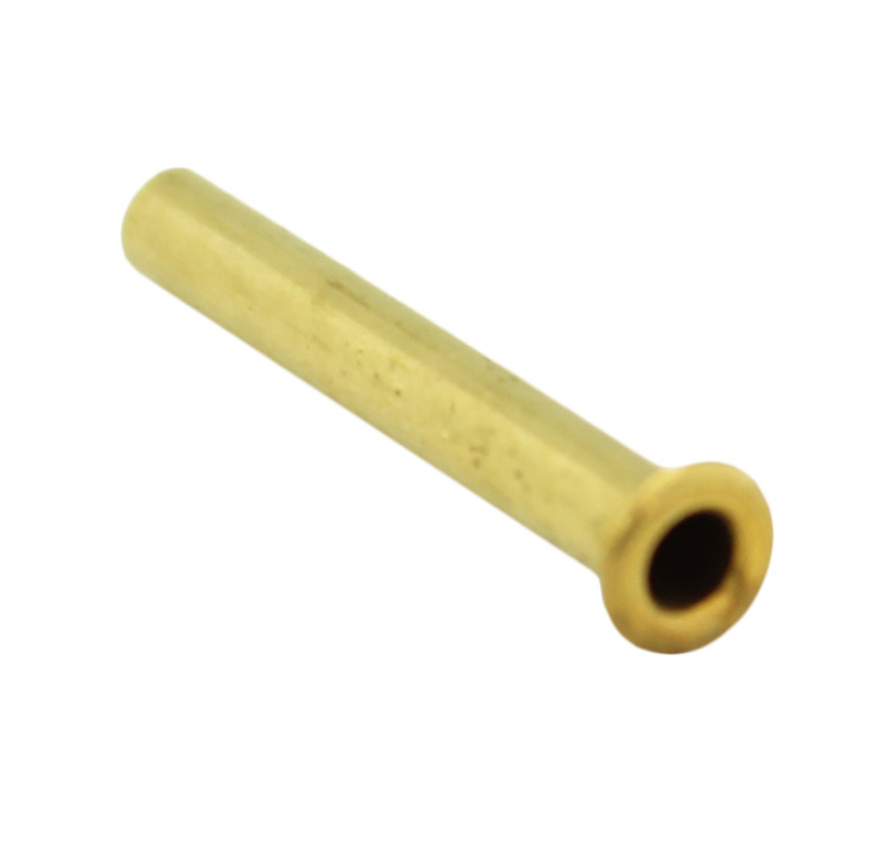Tubular rivet Diameter 2.50mm, Length 18.00mm, Material Brass (Pack of 30)